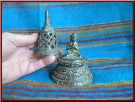 Stupa with Buddha inside