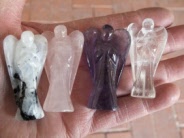Crystal Angels two inches tall