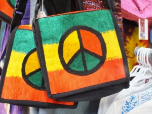 Peace Sign Shoulder bag