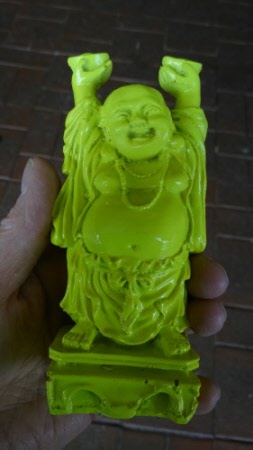 buddha happy yellow