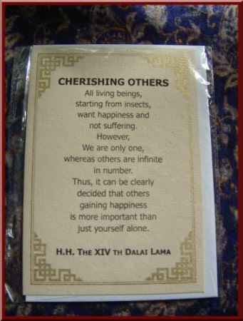 cherishing others