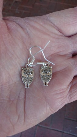 Owl Earrings Lucky Owl