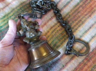 ganesh bell. medium. chain