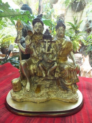 Ganesh and his family