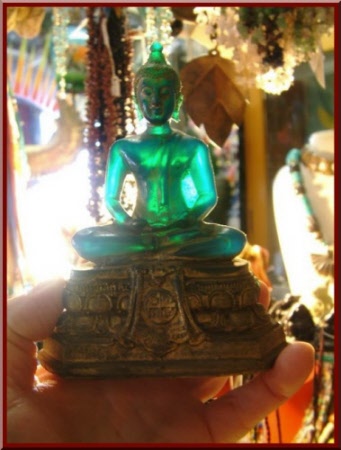 green small buddha
