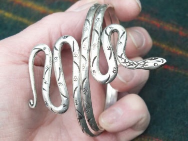 snake bracelet mao silver