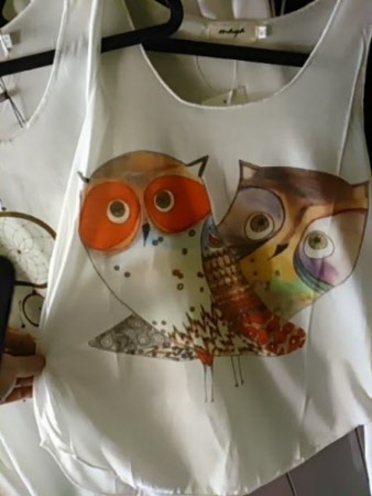 two cute owls tank top
