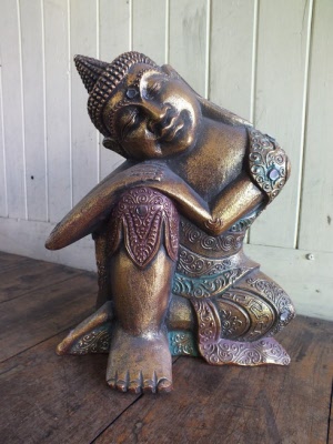 Unique style resting Buddha