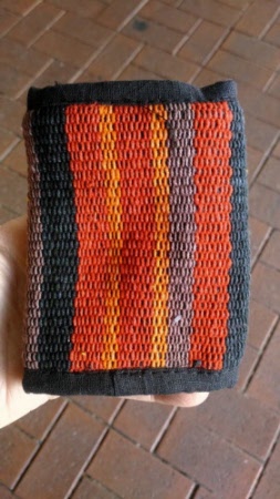 wallet striped
